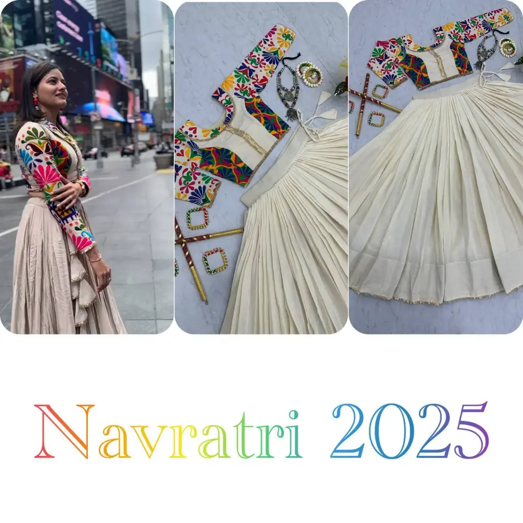 CHANIYA CHOLI (KUTCHI EMBROIDERY WORK)