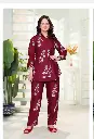RAYON PRINT WORK CO-RD SET