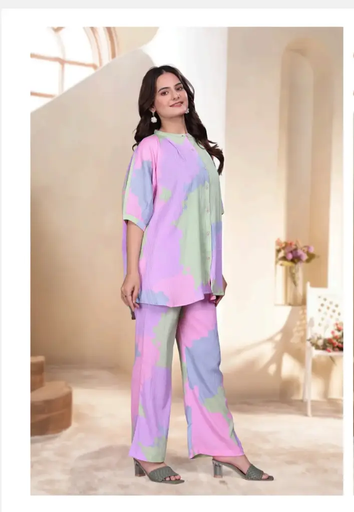 DELTA PRINT FABRIC CO-RD SET