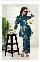 SLUB PRINT FABRIC (EV24-566)B.GREEN