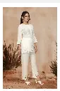VISCOSE RAYON FABRIC WITH SHIFFLI WORK (TRENDY CO-RD SETS)