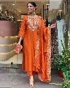 SILK EMBROIDED KURTA SETS