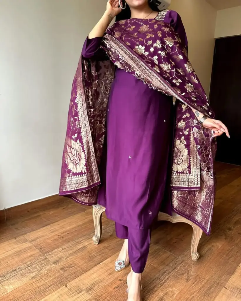 SILK (PV CHANDERI) KURTA SETS
