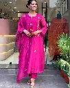 CHANDERI KURTI SETS