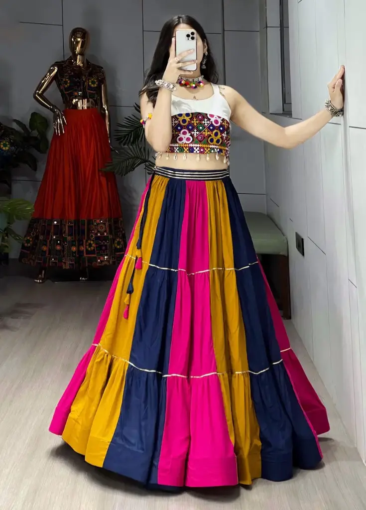 Ethnic Lehenga With Kediya Sets
