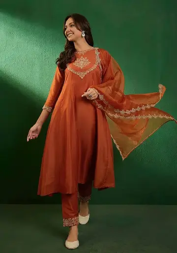 Orange Dress